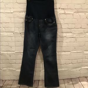 Denim Diva Maternity Bling Pants Large GUC